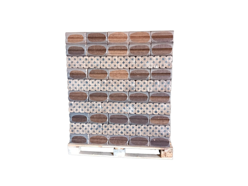 Pini Kay Briketten Eiken & Beukenhout - Pak 10 kg | TOP-PELLETS
