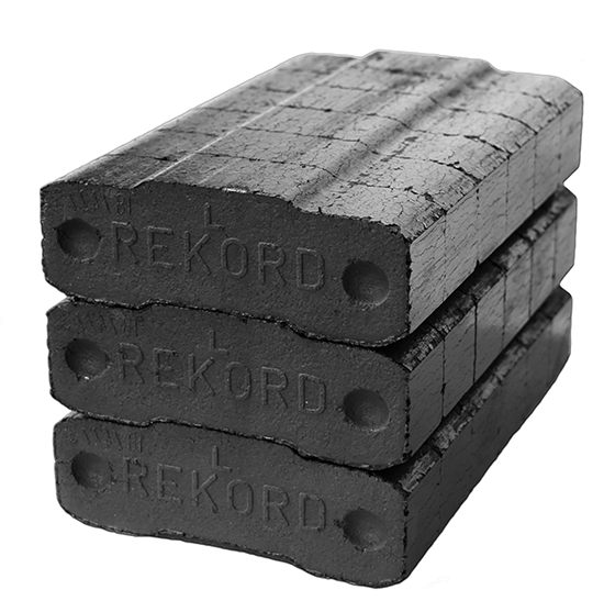 Bruinkoolbriketten Rekord - Pak 10 kg | TOP-PELLETS