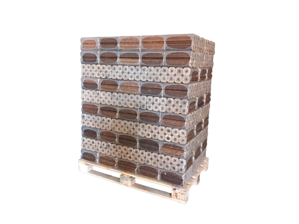 Pini Kay Briketten Eiken & Beukenhout - Pak 10 kg | TOP-PELLETS