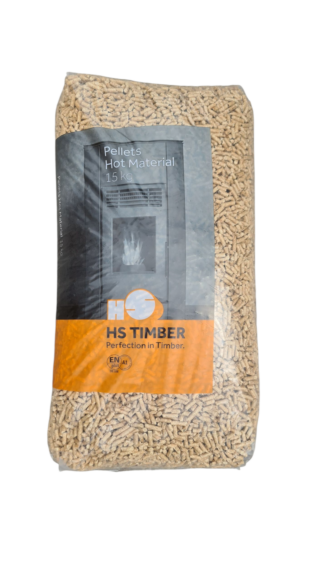 HS Timber Houtpellets EN+A1 - Zak 15 kg | TOP-PELLETS